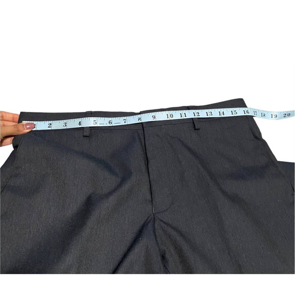 Men's Dark Navy BlackBerrys Size 34 W Dress Pants - Picture 7 of 10